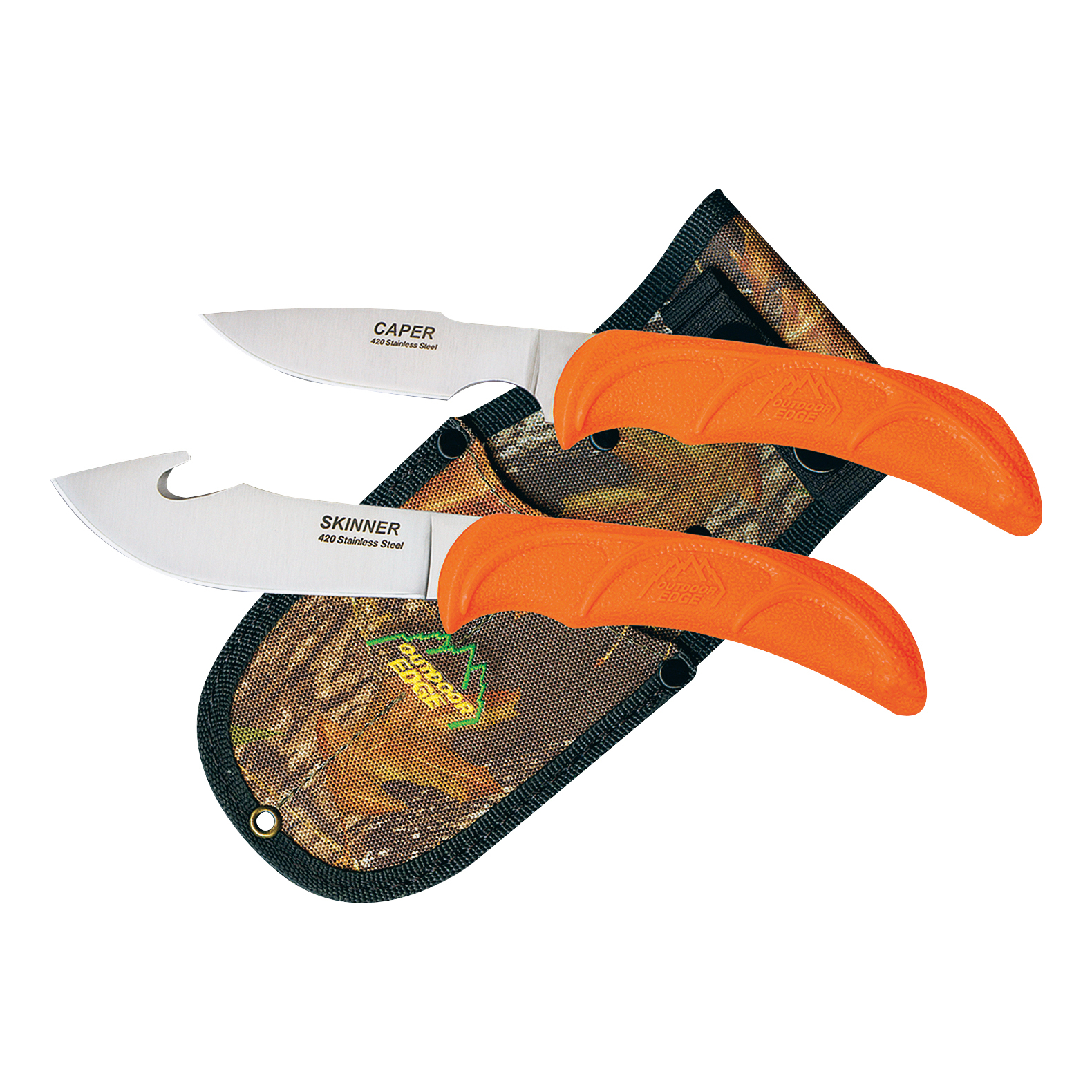 Outdoor Edge WildPair Skinner/Caper Hunting Knife Combo Cabela's
